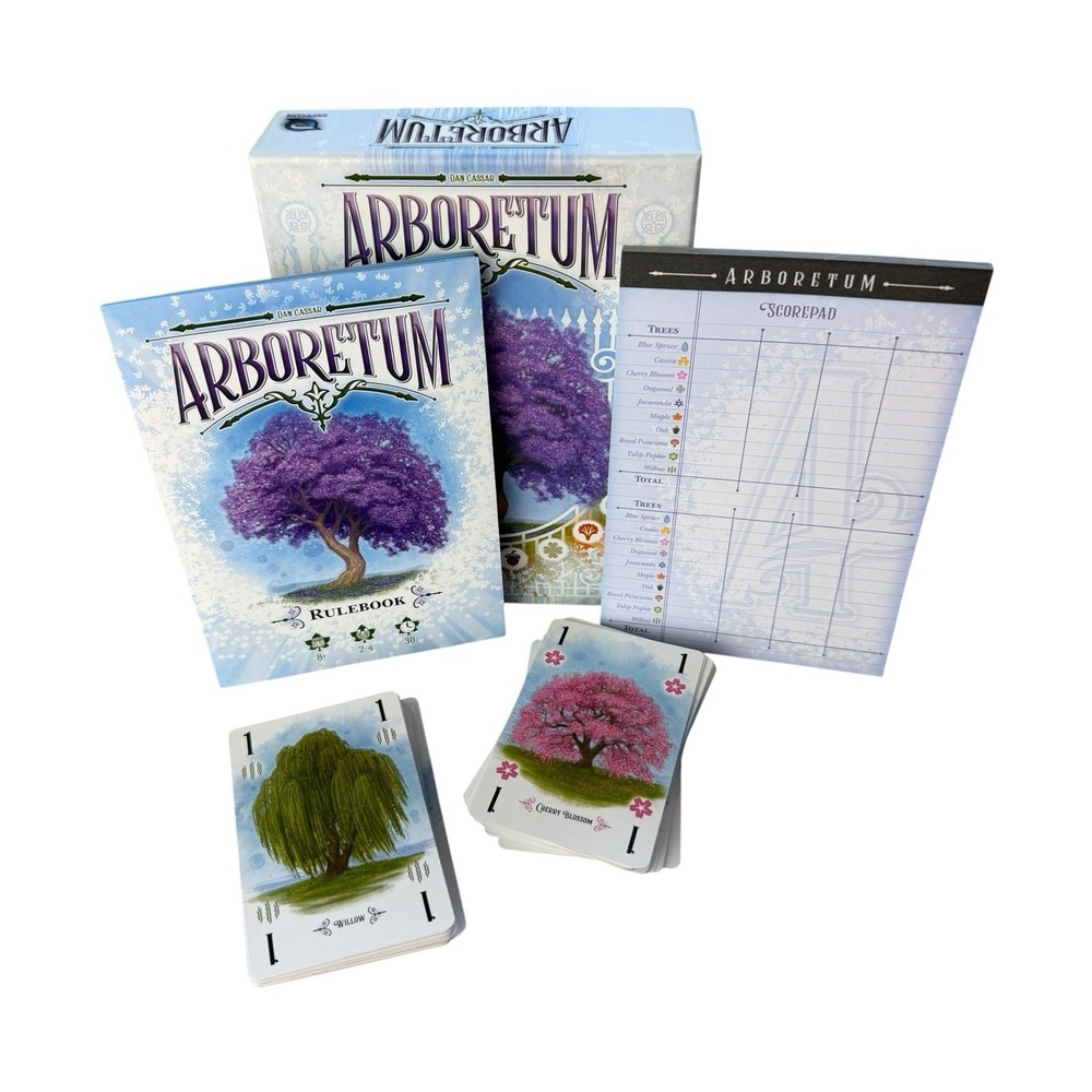Dan Cassar ARBORETUM Card Game - Nature & Trees - Renegade Games - Complete